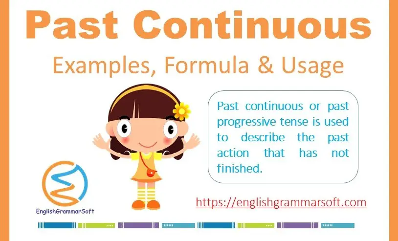 Past continuous tense examples