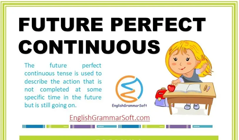 Future Perfect Continuous Tense Formula Rules Examples 