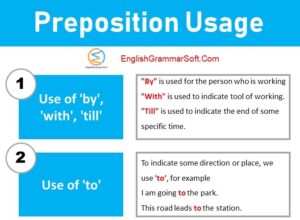Preposition Usage and Examples