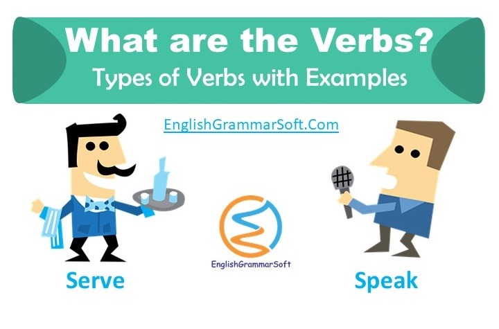 what are the verbs in english; types of verbs and examples