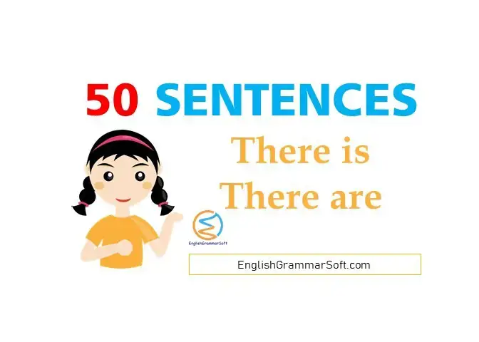 There is - There are Sentences - 50 Examples