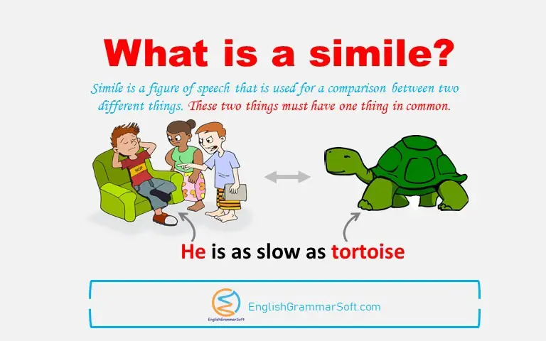 What Is A Simile In Literature How To Write A Good Simile EnglishGrammarSoft