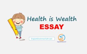 Essay on Health is Wealth