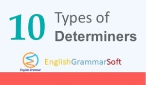 10 Types of Determiners in English with Examples & Definitions