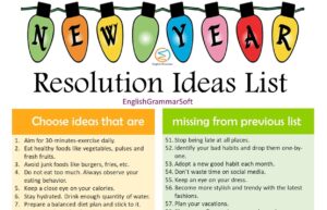 Ultimate List of 101 New Year Resolution Ideas 2023