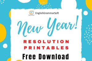 New Year Resolution Printables 2023 (7 Free Templates) – Updated