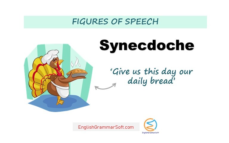 Synecdoche examples in literature