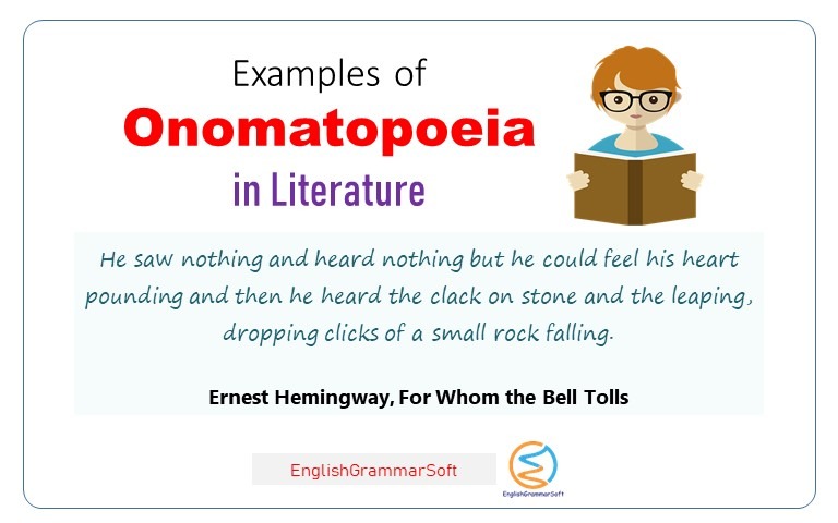 Examples of Onomatopoeia in Literature
