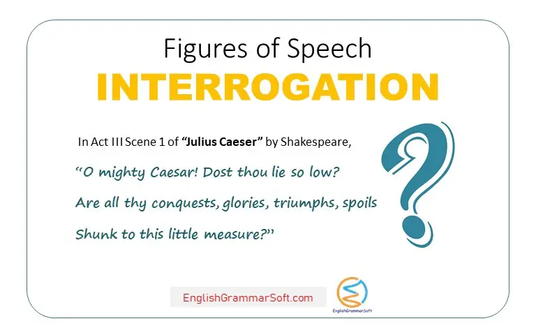 Interrogation Examples in Literature (Figures of Speech)