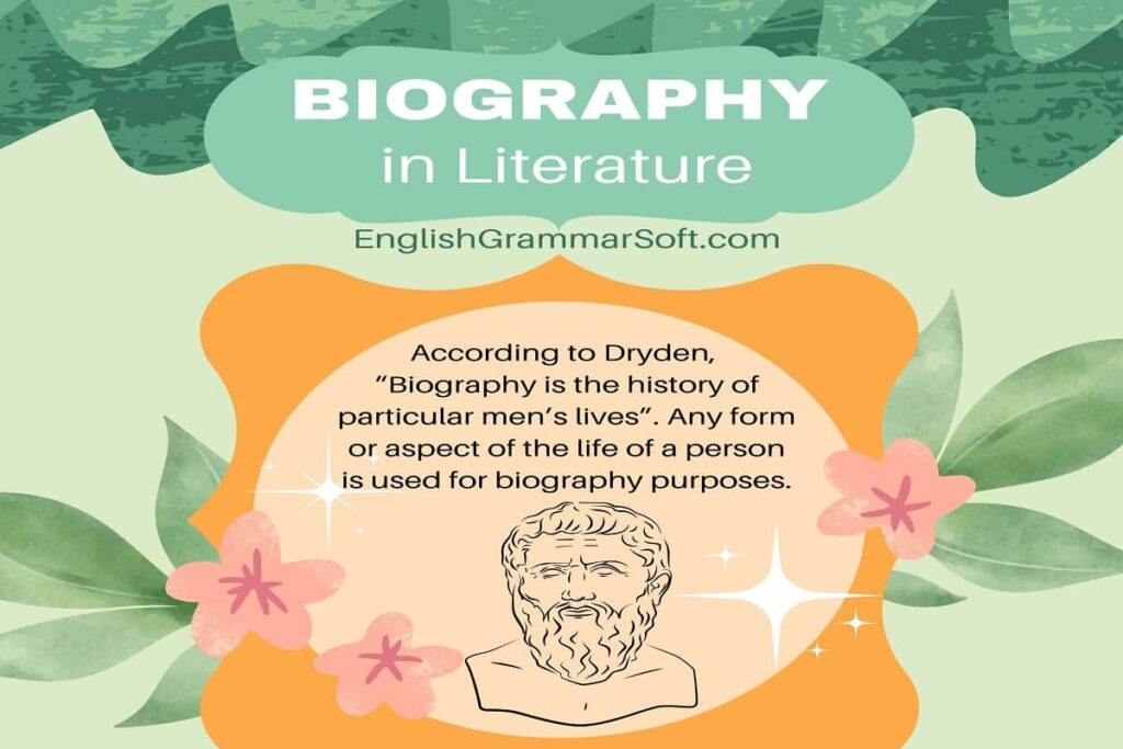 biography literary term