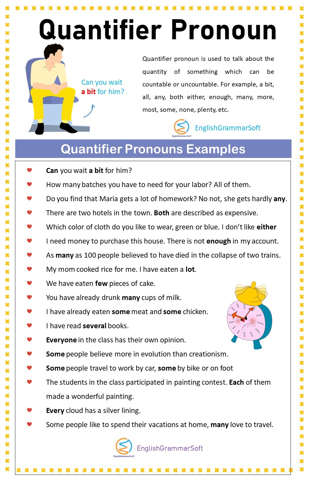 Quantifier Pronoun (Examples and Definition)