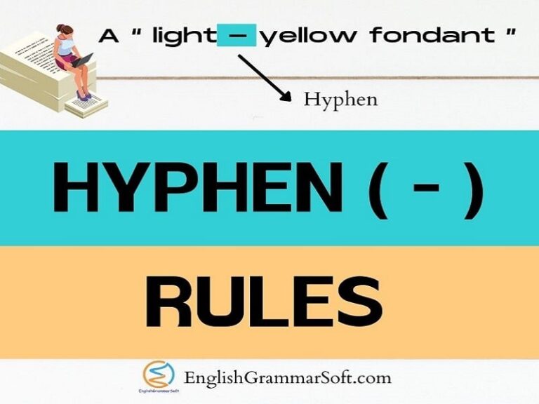 rules-for-hyphen-use-englishgrammarsoft