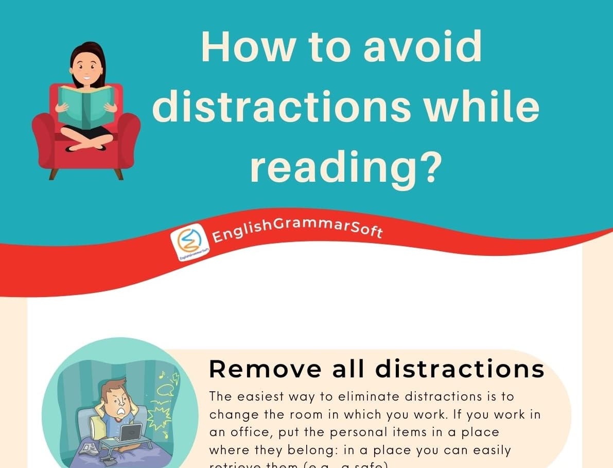 how to avoid distractions while reading