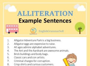 Sentences of Alliteration (35 Examples)