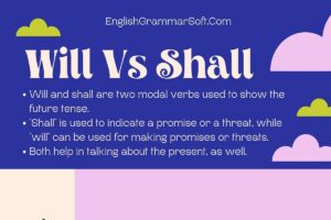 Will Vs Shall | 100+ Sentences of will and shall