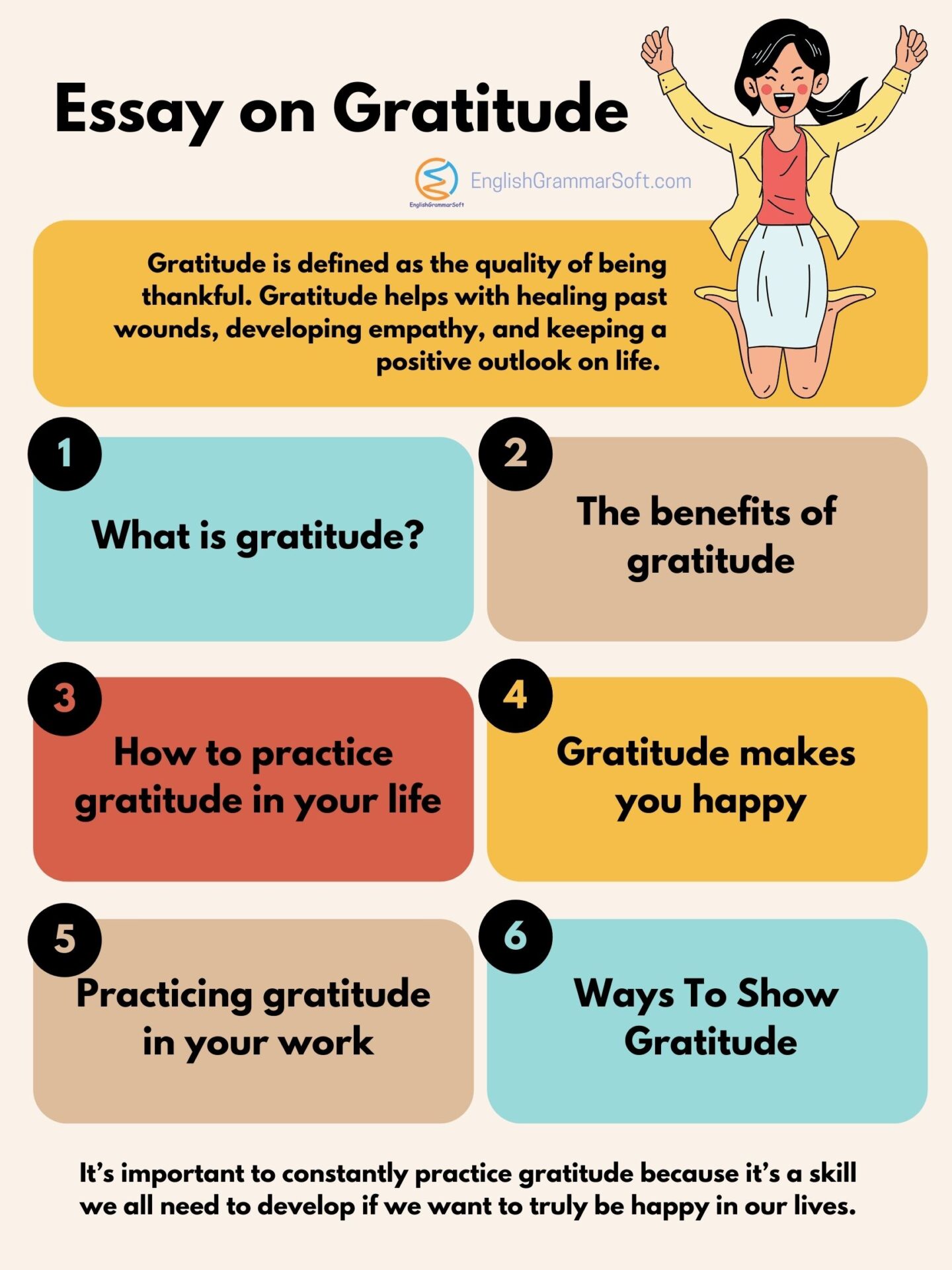 essays about gratitude