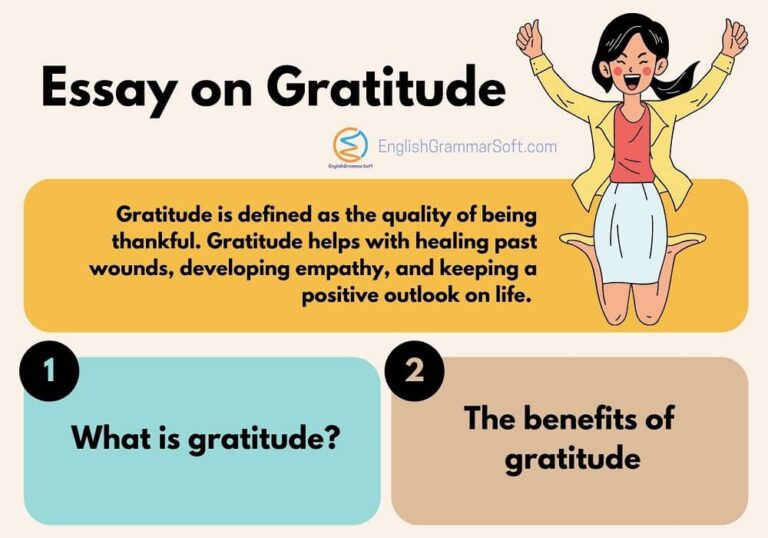 an essay about gratitude