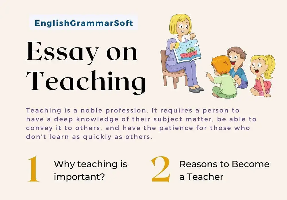 Essay on Teaching