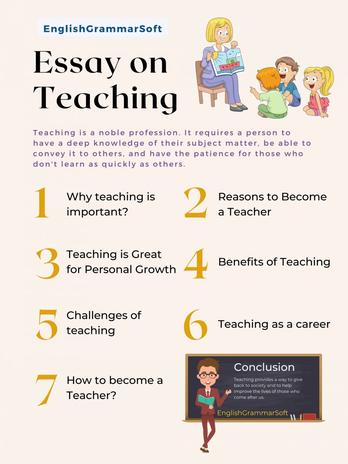 characteristics of teaching profession essays
