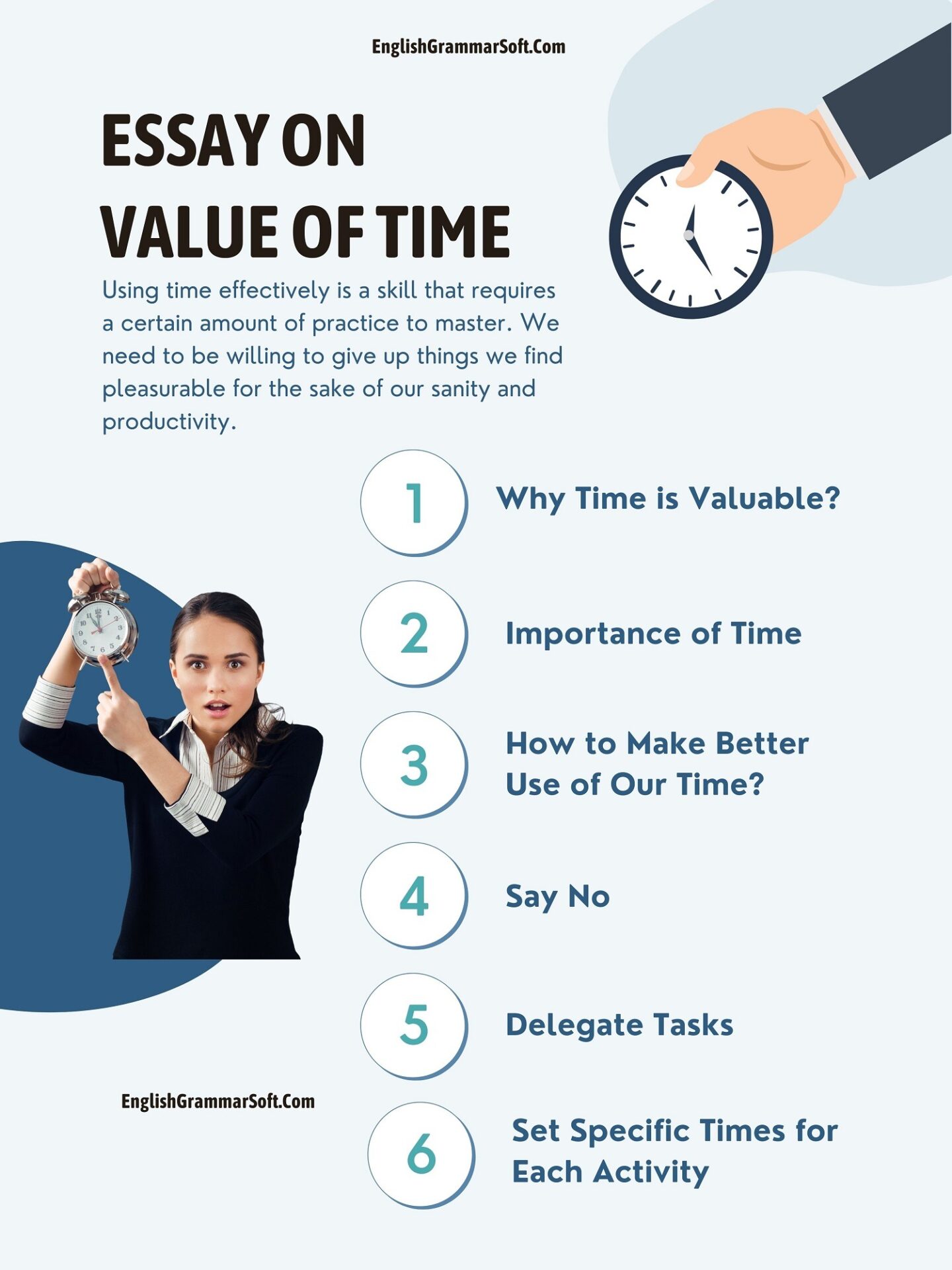 Essay on Value of Time