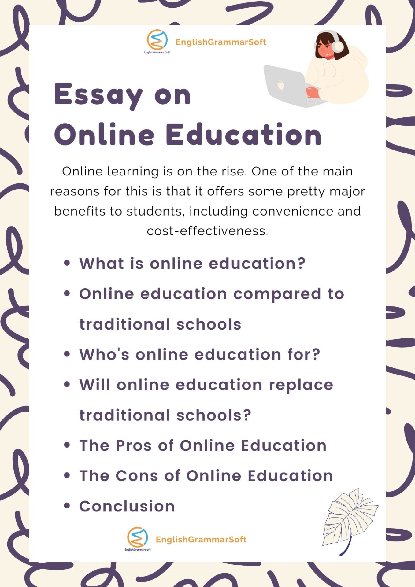 Essay on online education