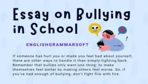 Free Essay on Bullying in Schools