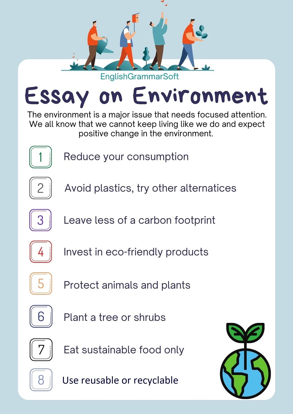 essay about community and environmental health