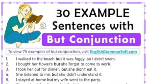Sentences with But Conjunction (75 Examples)
