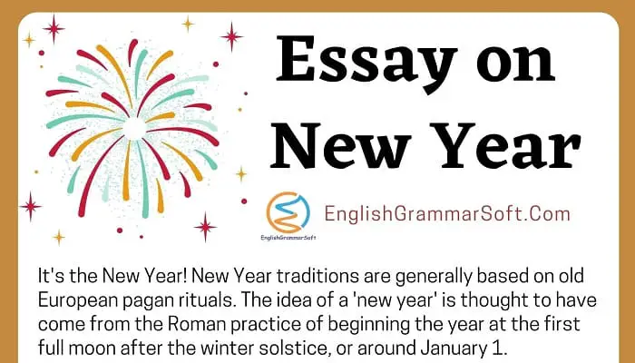 Essay on New Year 22