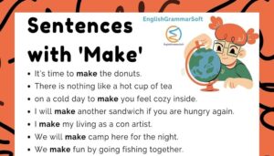 90 Sentences with Make