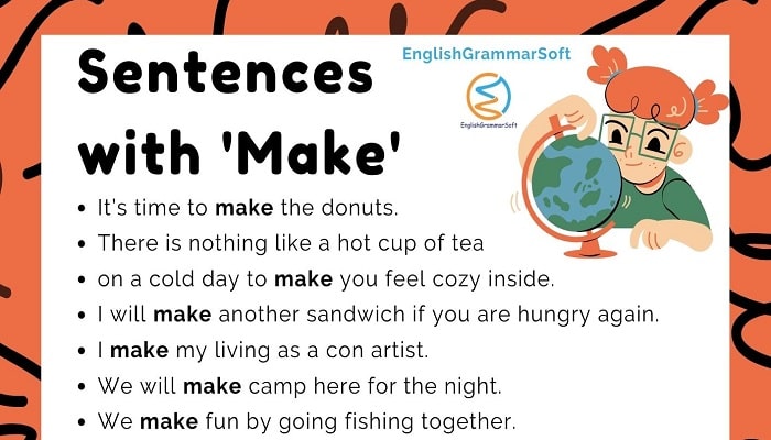 90 Sentences With Make EnglishGrammarSoft