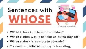 Sentences with Whose (70 Examples)