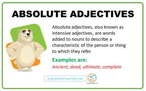 Absolute Adjective Examples, List & Worksheet
