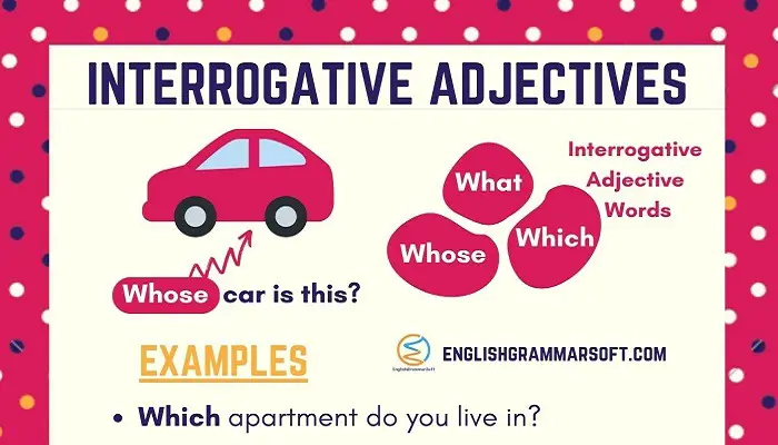 Interrogative Adjective (Interrogative Determiners)