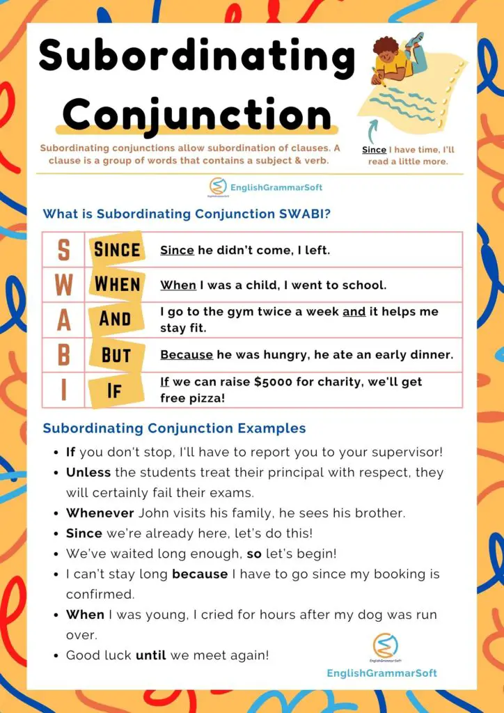 what-is-a-subordinating-conjunction-examples-worksheet-list