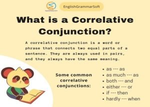 What is a Correlative Conjunction? Example Sentences & Worksheet