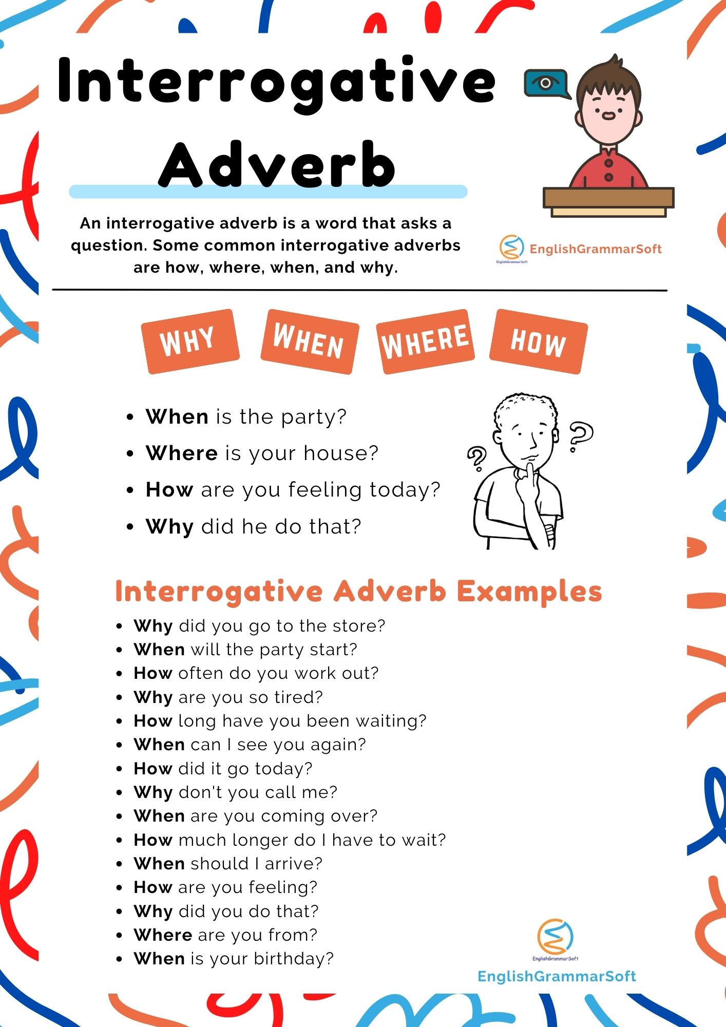 Interrogative Adverb Examples