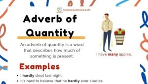 Adverb of Quantity (Examples, List & Worksheet)
