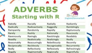 Adverbs Starting with R (Examples & List)