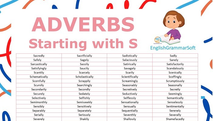 adverbs starting with S