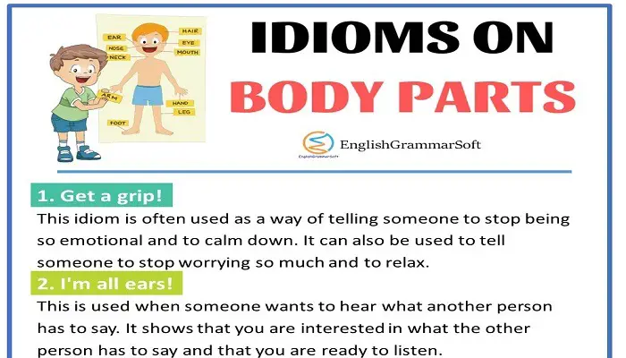 Idioms on Body Parts with Meaning