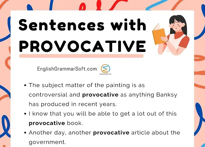 Sentences with Provocative