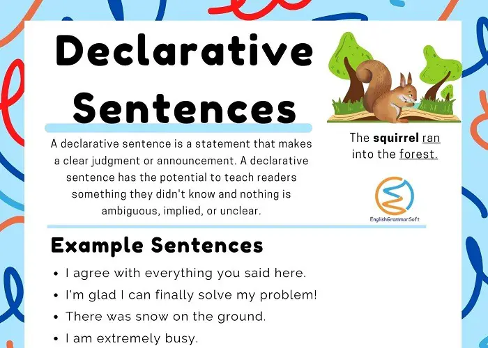 What is Declarative Sentence
