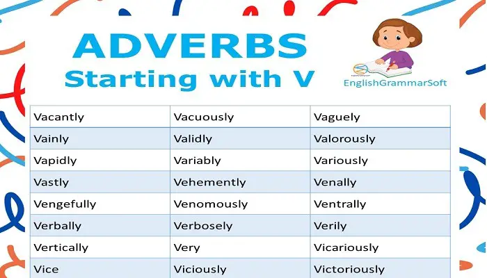 adverbs starting with V