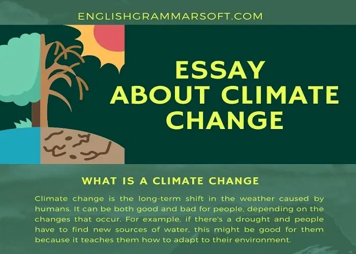 Essay About Climate Change