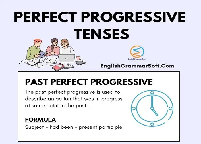 What are 3 Perfect Progressive Tenses .. (Examples & Structure)
