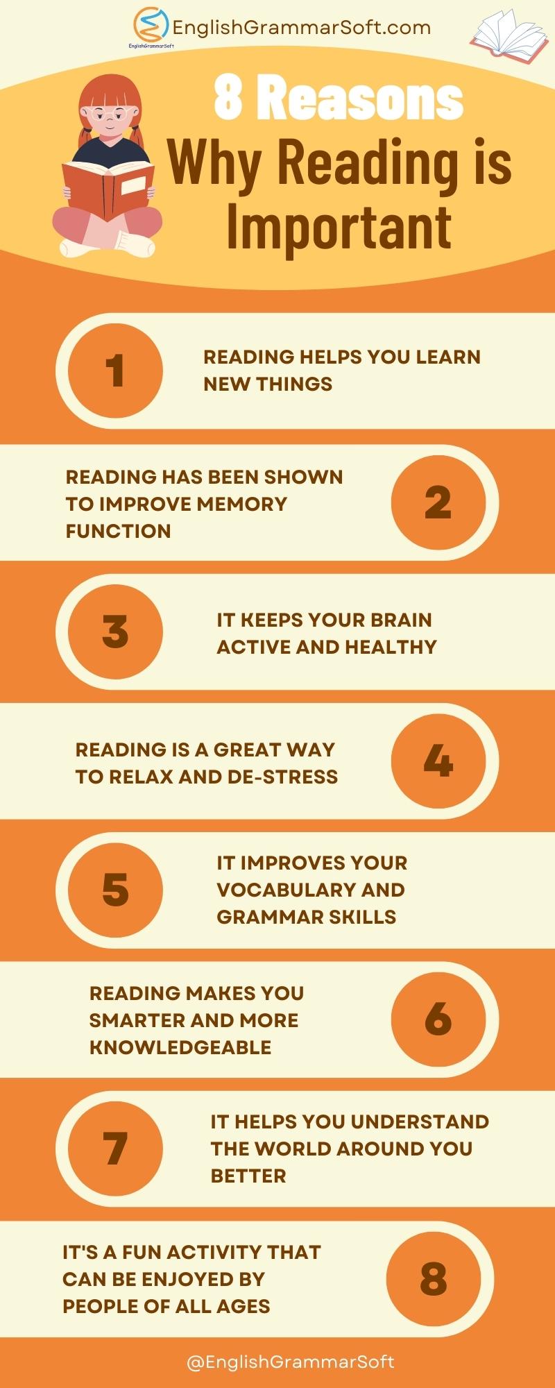 8 Reasons Why Reading is Important