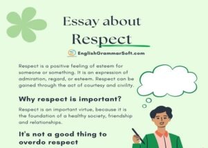 1000 Words Essay about Respect in English