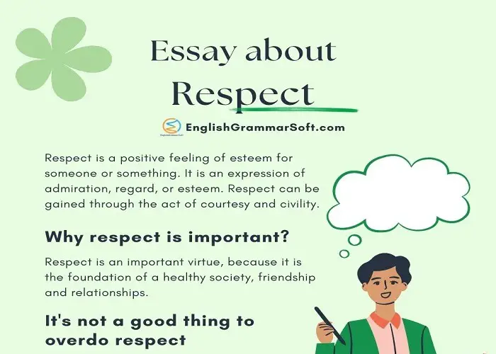 300 word essay on respect