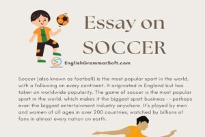 Essay on Soccer: Why it is most popular game?